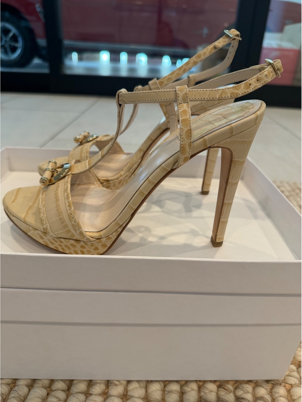 Dior High Heel Sandals Never Worn NWB